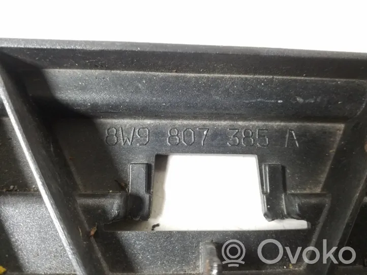 Audi A4 S4 B9 Traversa di supporto paraurti posteriore 8W9807385A