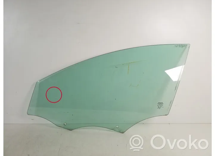 Volvo S60 Front door window glass four-door 31385410