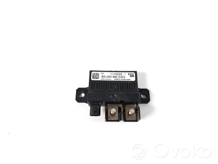 Mercedes-Benz ML W166 Muu rele A0009822023