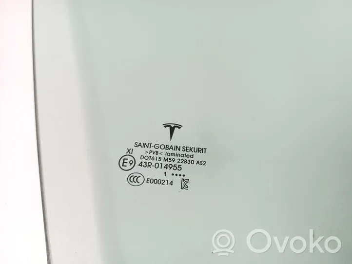 Tesla Model 3 Vitre de fenêtre porte avant (coupé) 107790199A