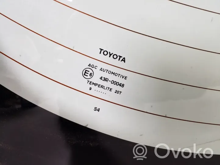 Toyota Corolla E210 E21 Luna del parabrisas trasero 6480102410