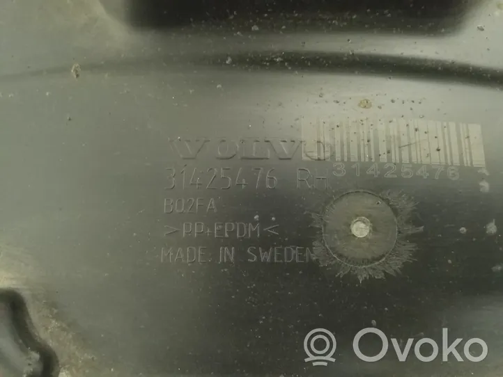 Volvo V60 Pare-boue passage de roue avant 31425476