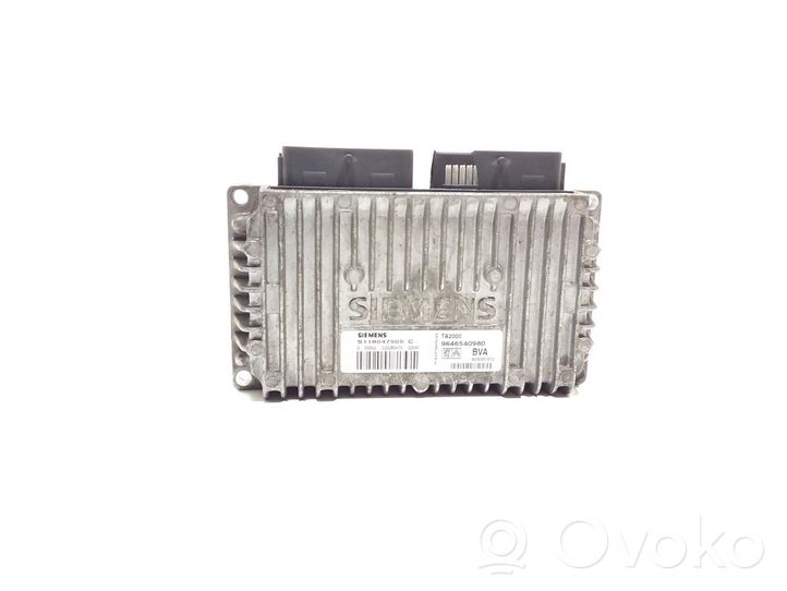 Peugeot 307 Module de contrôle de boîte de vitesses ECU 9646540980