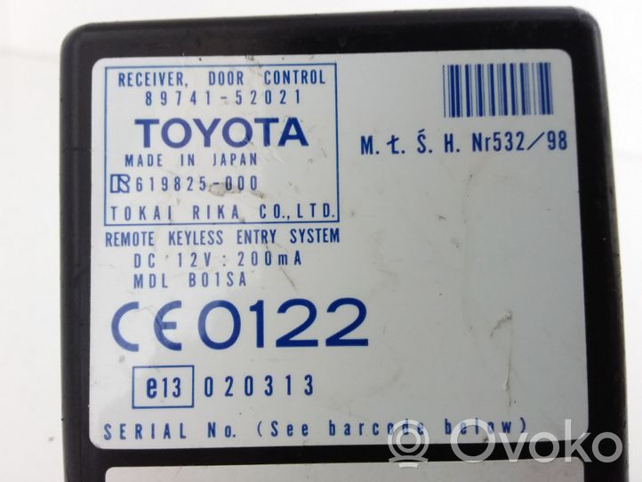 Toyota Yaris Verso Sterownik / Moduł drzwi 8974152021