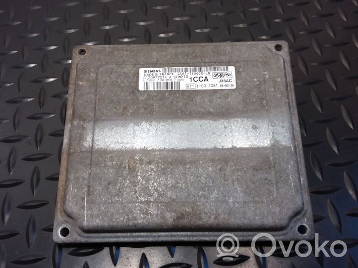 Ford Fusion Dzinēja vadības bloks 4S6112A650LA