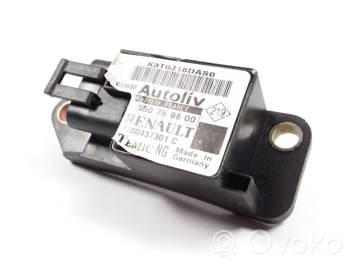 Renault Scenic RX Airbag deployment crash/impact sensor 550759800