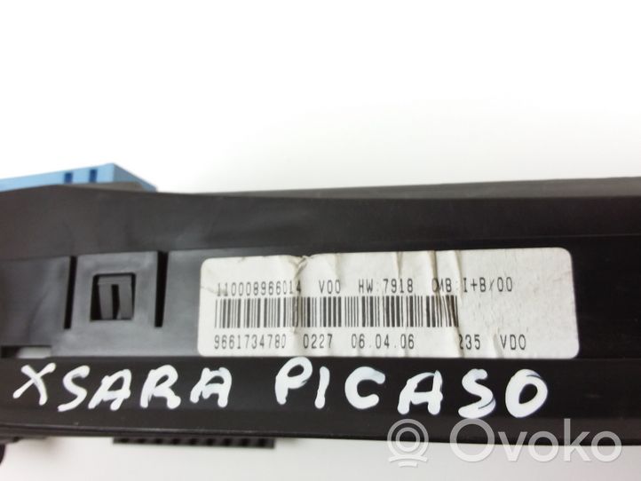 Citroen Xsara Picasso Licznik / Prędkościomierz 9661734780
