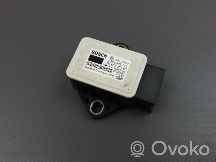 Citroen C4 I Capteur de vitesse de lacet d'accélération ESP 0265005715