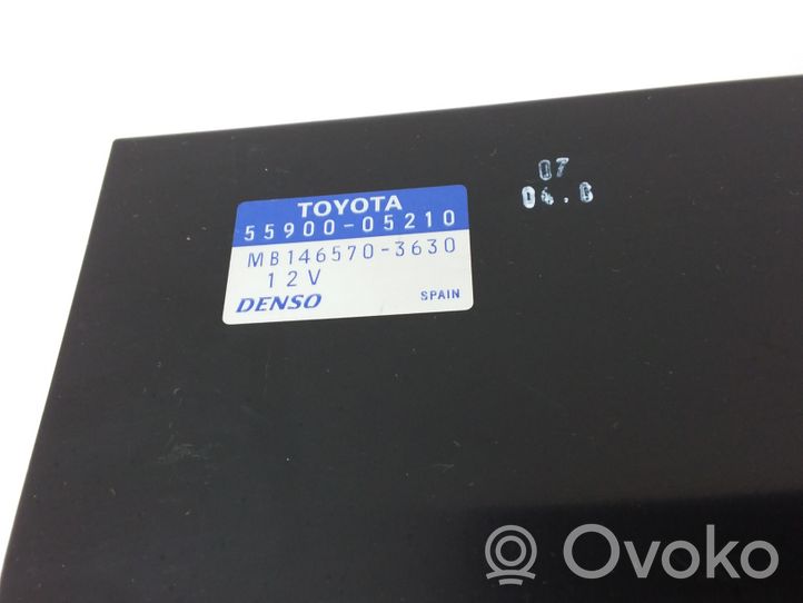 Toyota Avensis T250 Ilmastoinnin ohjainlaite 5590005210