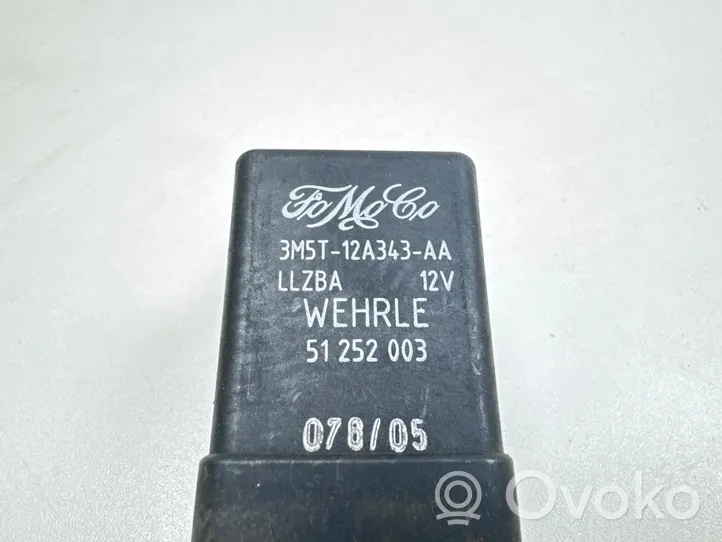 Ford Fiesta Hehkutulpan esikuumennuksen rele 3M5T12A343AA