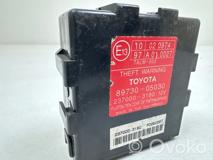 Toyota Avensis T250 Signalizacijos valdymo blokas 8973005030