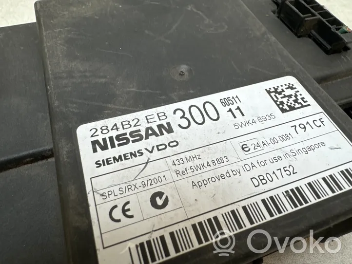 Nissan Navara D40 Module confort 284B2EB