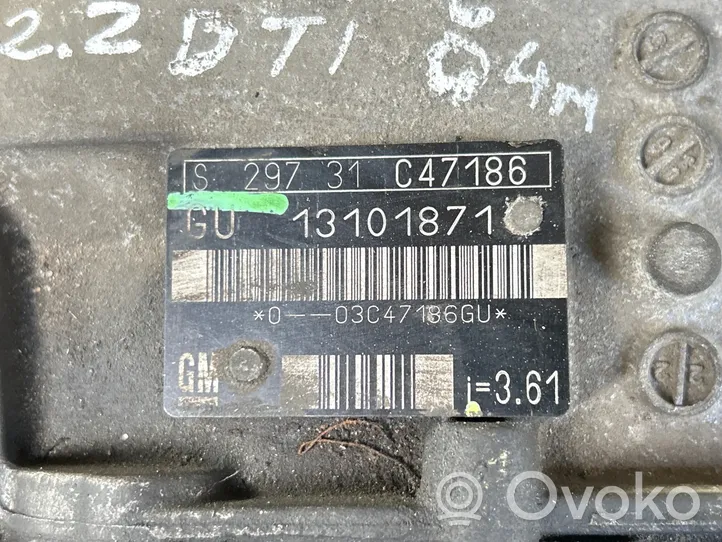 Opel Vectra C Manual 5 speed gearbox 13101871