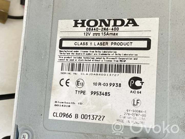Honda CR-V Panel / Radioodtwarzacz CD/DVD/GPS 9953485