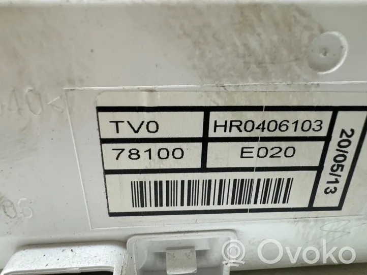 Honda Civic IX Tachimetro (quadro strumenti) HR0406103