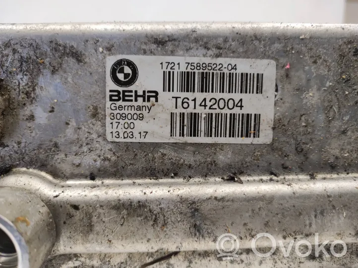 BMW X6 F16 Refrigerador de aceite de la caja de cambios 7589522