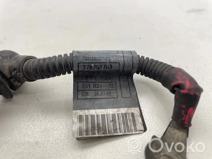 BMW 3 E46 Glow plug wires 778757703