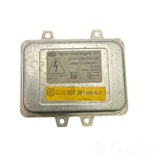 Volkswagen Golf VI Module de ballast de phare Xenon 5M0907391