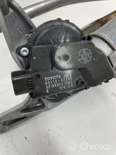 Toyota Auris E180 Tringlerie et moteur d'essuie-glace avant 8511002340