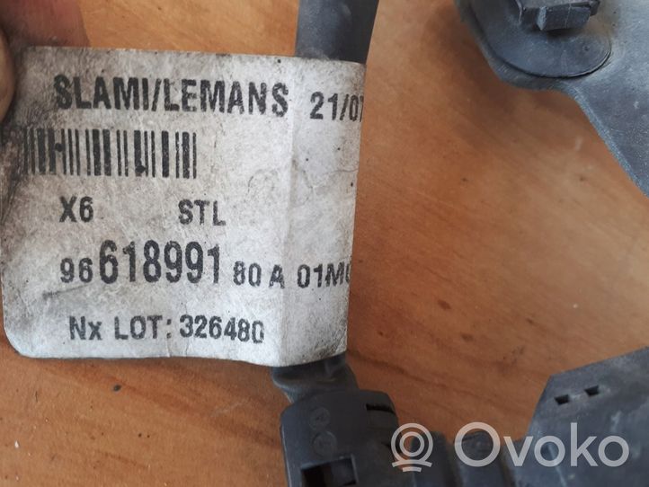 Citroen C5 Czujnik poziomowania świateł osi przedniej 9661899180