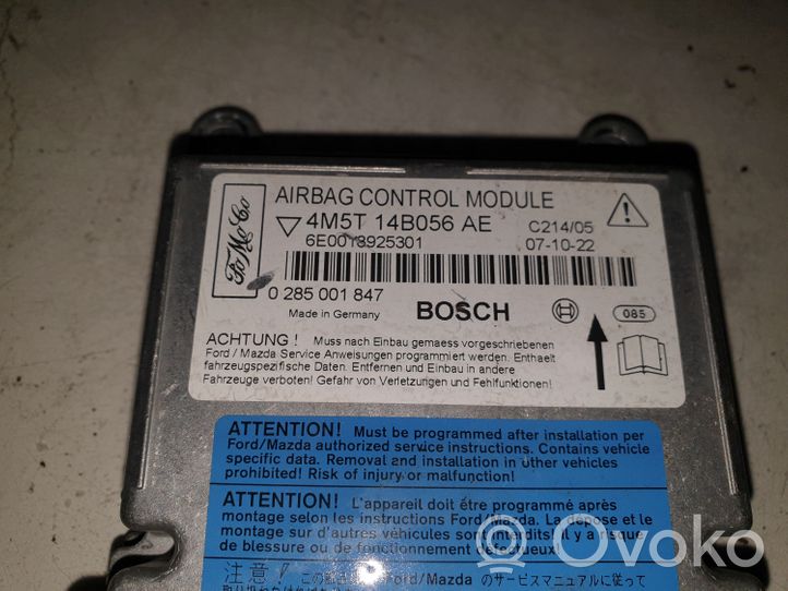 Ford C-MAX I Module de contrôle airbag 4M5T14B056AE