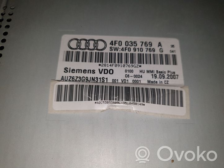 Audi A6 S6 C6 4F Changeur CD / DVD 4F0035769A