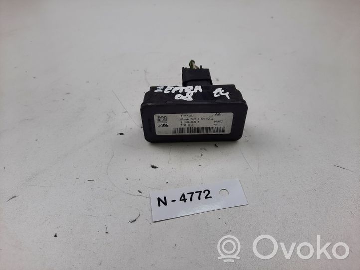 Opel Zafira B Sensor ESP de aceleración de frecuencia del intermitente 13257072