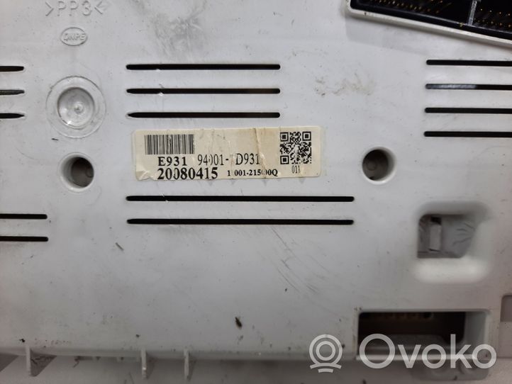 KIA Carens II Tachimetro (quadro strumenti) 940011D931