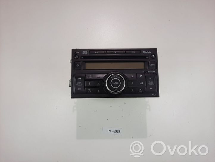 Nissan Qashqai Unidad delantera de radio/CD/DVD/GPS 28185JD40A