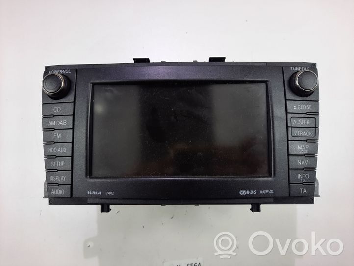 Toyota Avensis T270 Unidad delantera de radio/CD/DVD/GPS 8612020A80