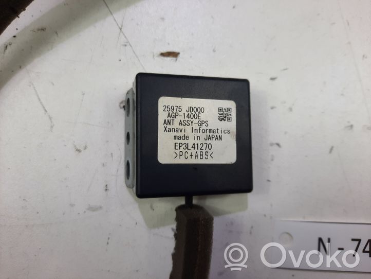 Nissan Qashqai GPS-pystyantenni 25975JD000