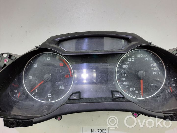 Audi A4 S4 B8 8K Tachimetro (quadro strumenti) 8K0920930C