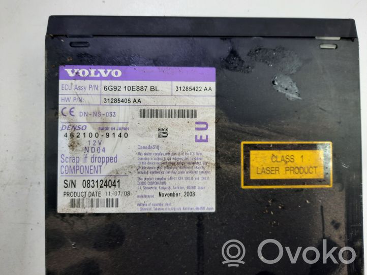 Volvo V70 Navigaatioyksikkö CD/DVD-soitin 31285422AA