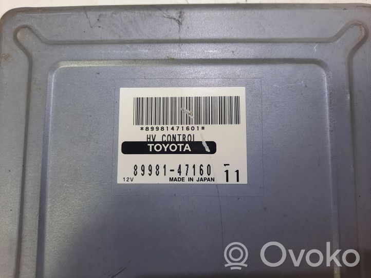 Toyota Prius (XW20) Sterownik / Moduł ECU 8998147160