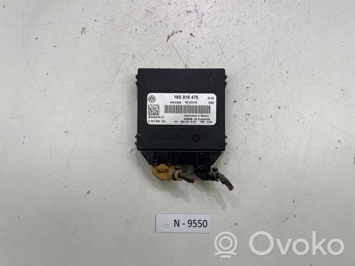 Volkswagen Touran I Pysäköintitutkan (PCD) ohjainlaite/moduuli 1K0919475