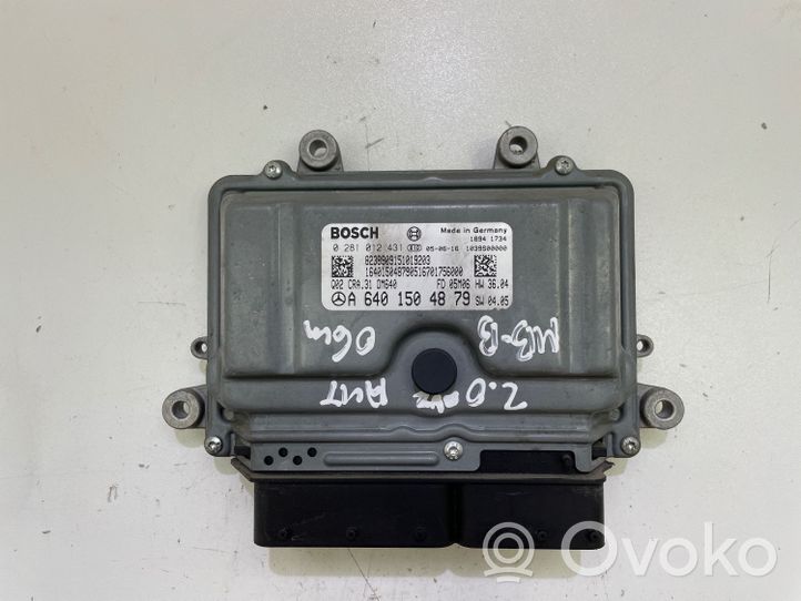 Mercedes-Benz B W245 Variklio valdymo blokas A6401504879