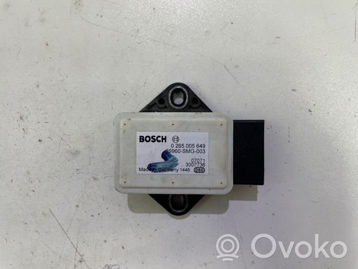 Honda Civic Sensore di imbardata accelerazione ESP 0265005649