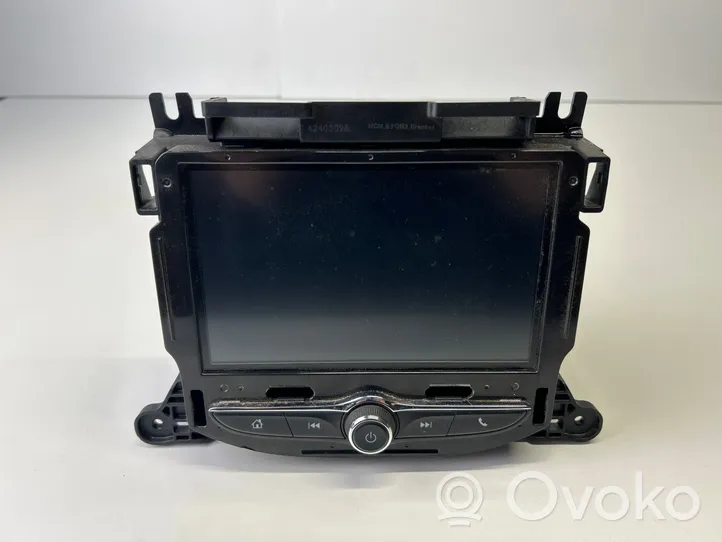 Opel Mokka X Radio/CD/DVD/GPS-pääyksikkö 42554572