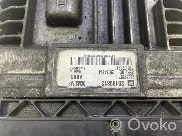 Opel Antara Centralina/modulo del motore 25184894