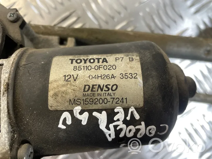 Toyota Corolla Verso E121 Комплект механизма стеклоочистителей 851100F020