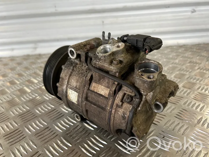 Volkswagen Touareg I Air conditioning (A/C) compressor (pump) 7L6820803F