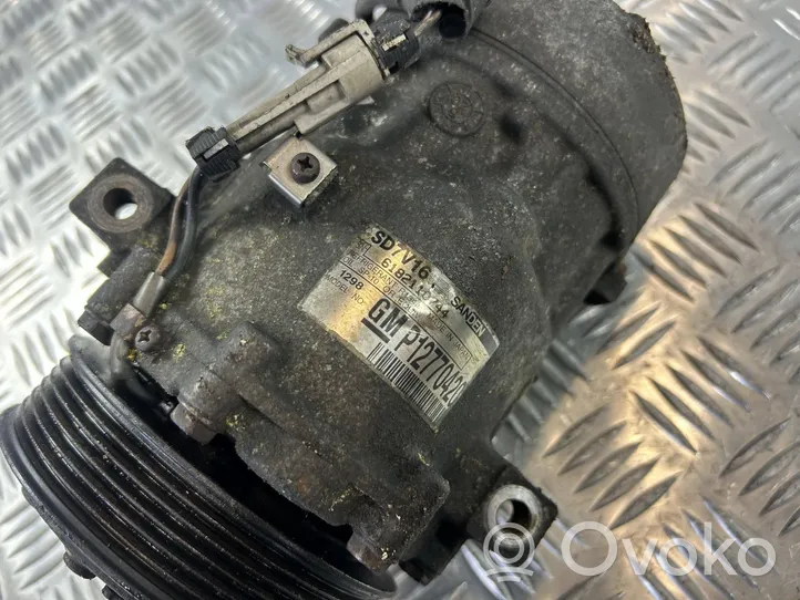 Saab 9-3 Ver2 Ilmastointilaitteen kompressorin pumppu (A/C) 12770420