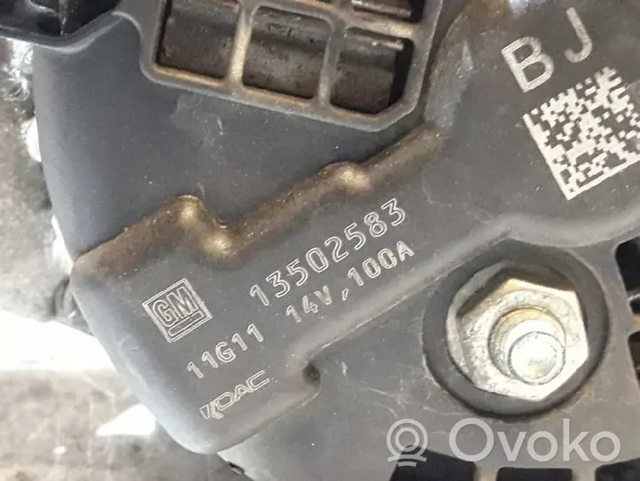 Opel Insignia A Alternator 13502583