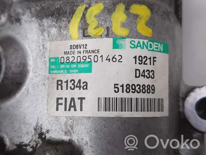 Fiat Grande Punto Compressore aria condizionata (A/C) (pompa) 51893889