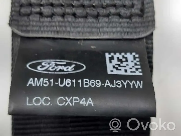 Ford C-MAX II Cintura di sicurezza posteriore AM51U611B69AJ3YYW