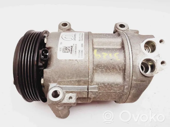 Fiat Tipo Ilmastointilaitteen kompressorin pumppu (A/C) 51986965