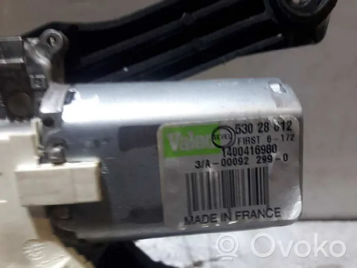 Citroen Jumpy Motor del limpiaparabrisas trasero 53028612