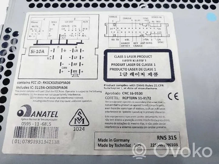 Volkswagen Passat Alltrack Panel / Radioodtwarzacz CD/DVD/GPS 3C0035279H