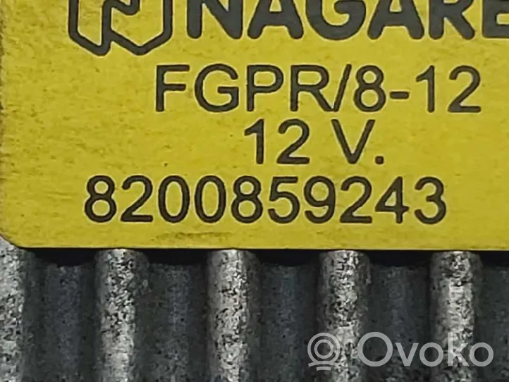 Renault Fluence Glow plug pre-heat relay 8200859243