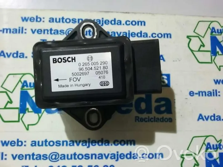 Fiat Ulysse Cita veida sensors 0265005290